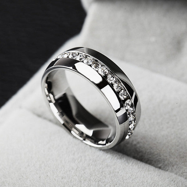 Eternity Crystal Love Ring