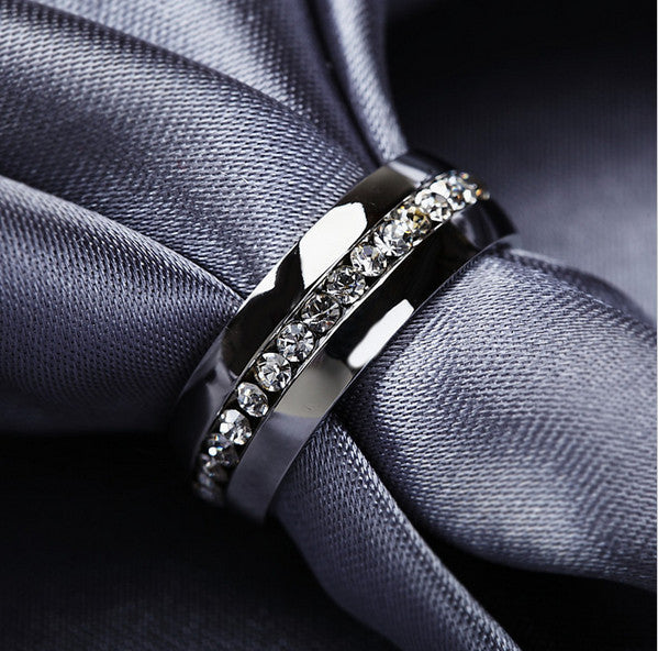 Eternity Crystal Love Ring