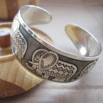 Elephant Love Cuff Bangle