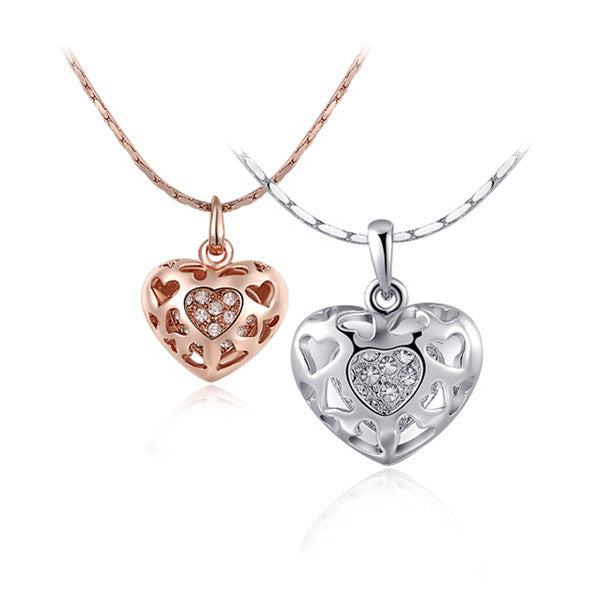 Lockit Heart CZ Pendant