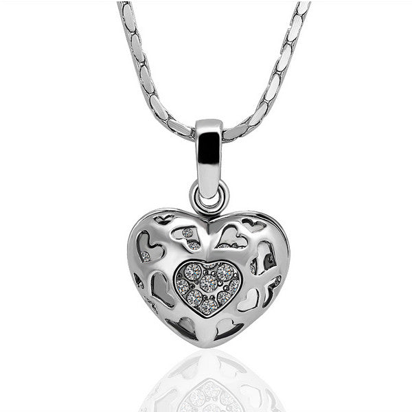 Lockit Heart CZ Pendant