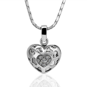 Lockit Heart CZ Pendant