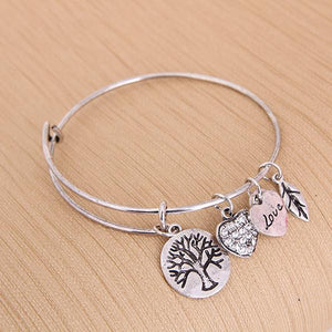 Tree of Life Charm Bangle
