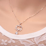 Elegant Heart Rose Gold Pendant