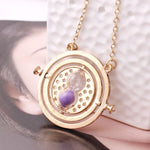 Rotating Time Turner Necklace