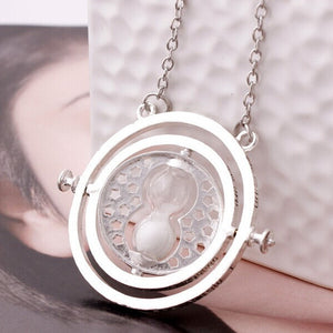 Rotating Time Turner Necklace