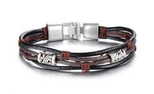 Handmade Genuine Leather Men's Bracelet