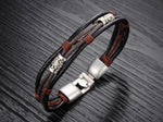 Handmade Genuine Leather Men's Bracelet