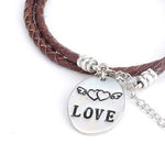 Love - Hand Stamped Bracelet