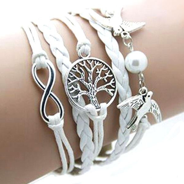 Double Birds Pearl Infinity Tree