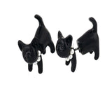 Two Sided Dog Stud Earring