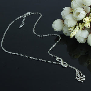 Infinite Humsa Luck Pendant