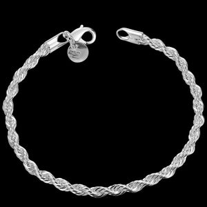 Twisted Singapore Chain Bracelet