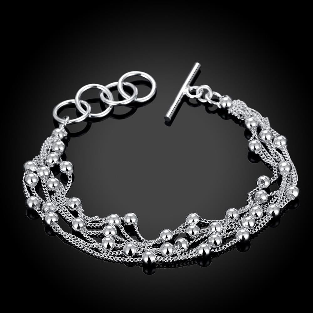 Pearl Bracelet in 18K White Gold Plated