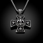 Thick Cross Stainless Steel Necklace
