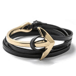 Halfbend Anchor Handmade Vintage Bracelet