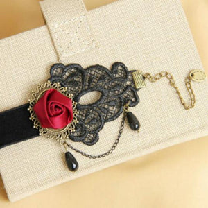 Trendy Deep Rose Anklet
