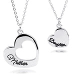 Mother Daughter Heart Set