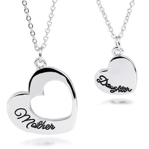 Mother Daughter Heart Set