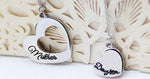 Mother Daughter Heart Set