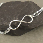 Infinity Silver Stylish Anklet