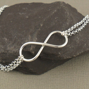 Infinity Silver Stylish Anklet